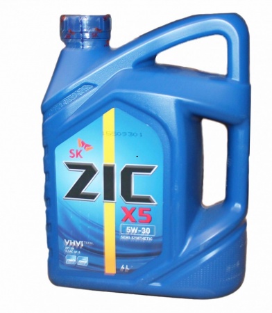 Масло моторное ZIC X5 GF-6 5W-30 SP  4л