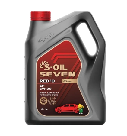 Масло моторное S-OIL 7 RED #9 GF-6A 5W-30 SP 4л