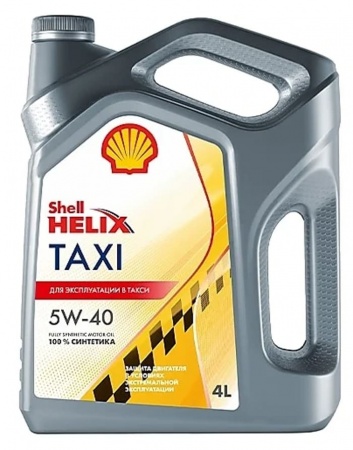 Масло моторное Shell Helix Taxi A3/B4 5W-40 SN PLUS 4л