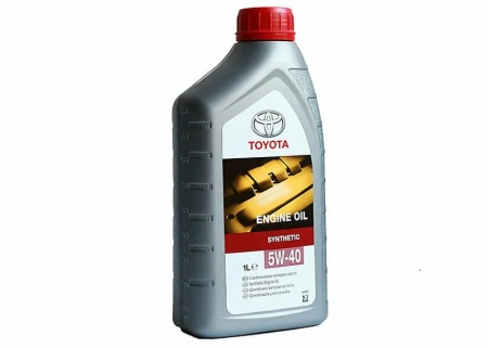 Масло моторное Toyota Engine Oil Synthetic A3/B4 5W-40 SN/CF 1л