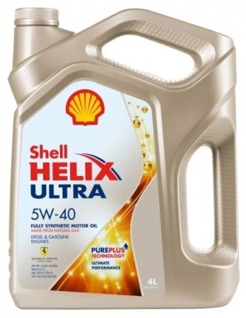 Масло моторное Shell Helix Ultra A3/B4 5W-40 SP 4л