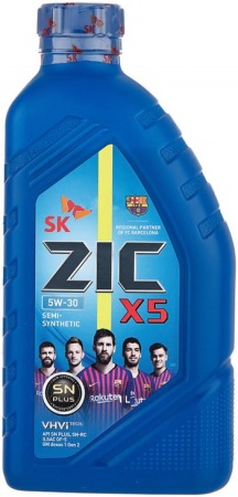 Масло моторное ZIC X5 GF-6 5W-30 SP  1л