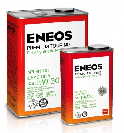 Масло моторное ENEOS Premium Touring GF-5 5W-30 SN 4л + 1л