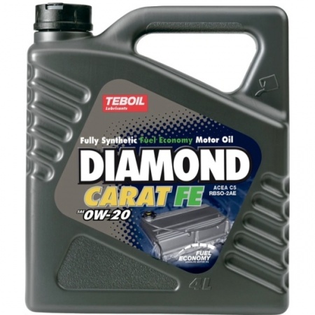 Масло моторное TEBOIL DIAMOND CARAT FE C5 0W-20 SN 4л