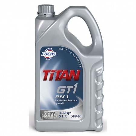 Масло моторное FUCHS Titan GT1 Flex 3 C3 5W-40 SN/CF 5л