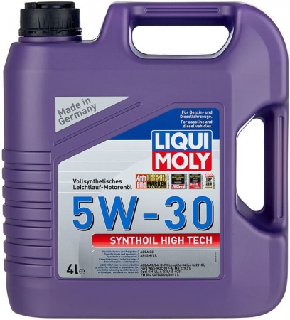 Масло моторное LIQUI MOLY Synthoil High Tech C3 5W-30 SM/CF 4л