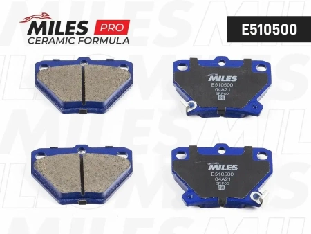 Колодки тормозные MILES E510500