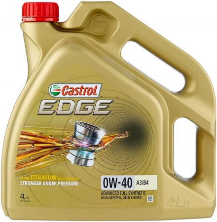 Масло моторное Castrol EDGE A3/B4 0W-40 SN/CF 4л