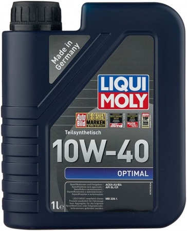 Масло моторное LIQUI MOLY Optimal A3/B4 10W-40 SL/CF  1л