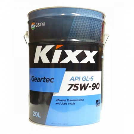 Масло трансмиссионное Kixx Geartec 75W-90  1л (розлив 20л)