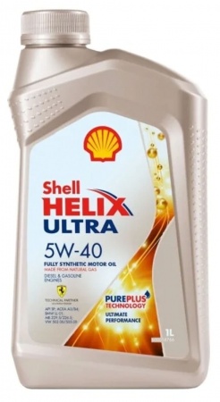 Масло моторное Shell Helix Ultra A3/B4 5W-40 SP 1л
