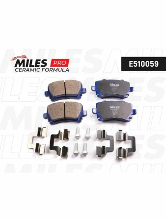 Колодки тормозные MILES E510059