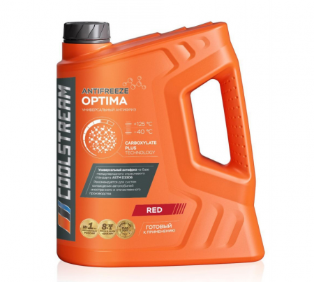 Антифриз G12 (красный) Coolstream Optima 5кг