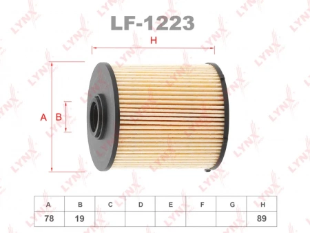 Фильтр Топливный Lynx LF1223