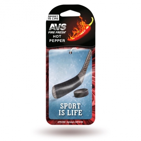 Ароматизатор подвесной AVS картон HOT PEPPER APS-032 AVS A07410S