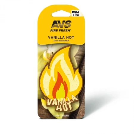 Ароматизатор подвесной AVS картон VANILLA HOT AFP-001 AVS A78541S