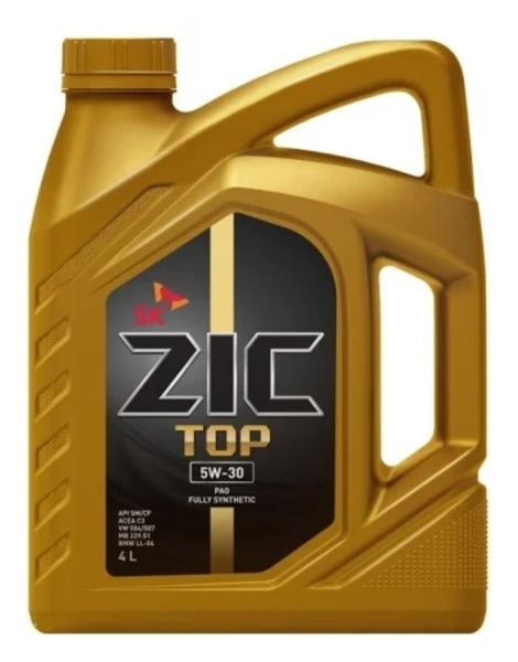 Масло моторное ZIC TOP C3 5W-30 SN/CF 4л