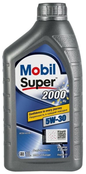 Масло моторное Mobil Super 2000 X1 A3/B4 5W-30 SL/CF  1л