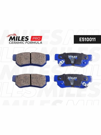 Колодки тормозные MILES E510011