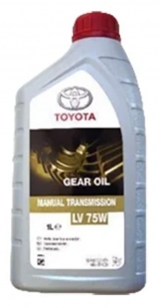 Масло трансмиссионное Toyota MT Gear Oil LV 75W 1л