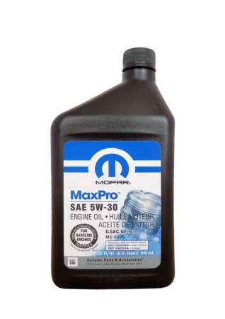Масло моторное Mopar MaxPro GF-6A 5W-20 SP 0,946л