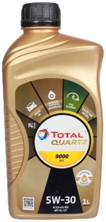 Масло моторное Total Quartz 9000 Energy HKS G-310 A5 5W-30 SL 1л