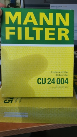 Фильтр салона Hyundai ix35 Kia Sportage III Mann-Filter cu24004