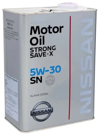 Масло моторное Nissan Strong Save X GF-5 5W-30 SN 4л