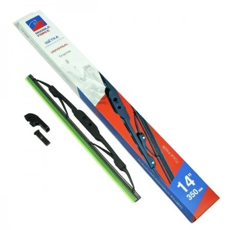 Щетка стеклоочистителя каркасная 350мм Double Force DFM14