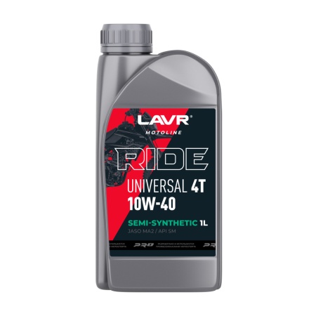 4-х такт MOTO Ride Universal JASO MA-2 10W-40 SM п/с 1л