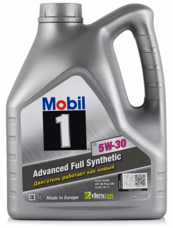 Масло моторное Mobil 1 X1 A5/B5 5W-30 SP/CF 4л