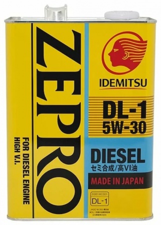 Масло моторное Idemitsu Zepro Diesel DL-1 C2 5W-30 4л