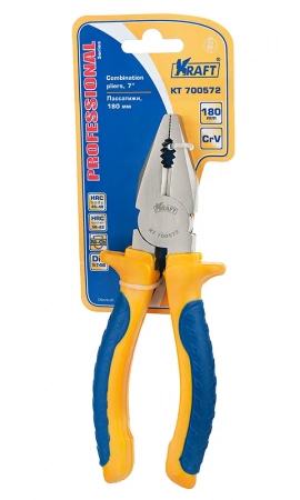 Пассатижи 180мм KRAFT KT700572