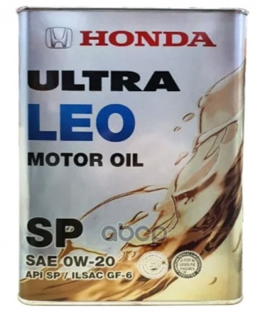 Масло моторное Honda Ultra LEO GF-6 0W-20 SP 4л