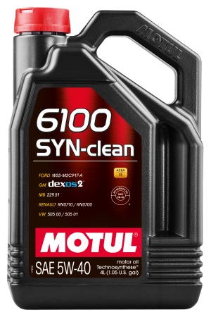 Масло моторное Motul 6100 SYN-clean C3 5W-40 SN  4л
