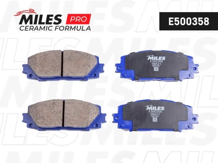 Колодки тормозные MILES E500358 Колодки тормозные MILES E500358