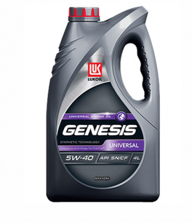 Масло моторное Лукойл Genesis Universal A3/B4 5W-40 SN/CF  4л