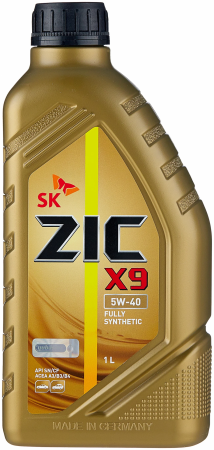 Масло моторное ZIC X9 C3 5W-40 SN/CF 1л