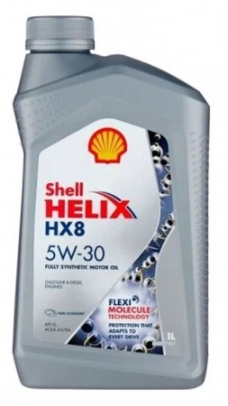 Масло моторное Shell Helix HX8 A3/B4 5W-30 SL (SN) 1л