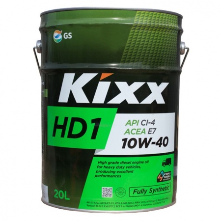 Масло моторное Kixx HD1 10W-40 CI-4 1л (розлив 20л)
