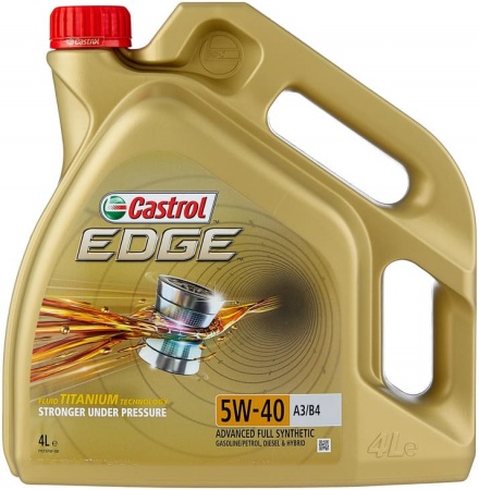 Масло моторное Castrol EDGE A3/B4 5W-40 SN/CF 4л