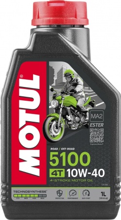4-х такт Motul 5100 4T 10W-40 SM  1л