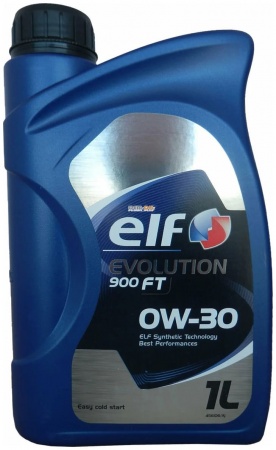 Масло моторное Elf Evolution 900 FT A3/B4 0W-30 SL/CF 1л