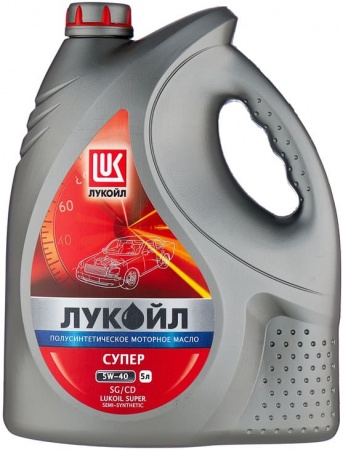 Масло моторное Лукойл Супер 5W-40 SG/CD  5л