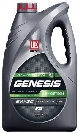 Масло моторное Лукойл Genesis Armortech JP GF-5 5W-30 SN 4л