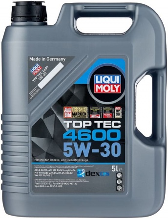 Масло моторное LIQUI MOLY Top Tec 4600 C2/C3 5W-30 SN 5л