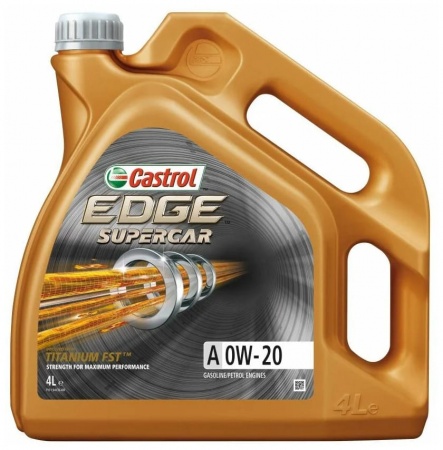 Масло моторное Castrol EDGE Supercar A GF-5 0W-20 SN 4л