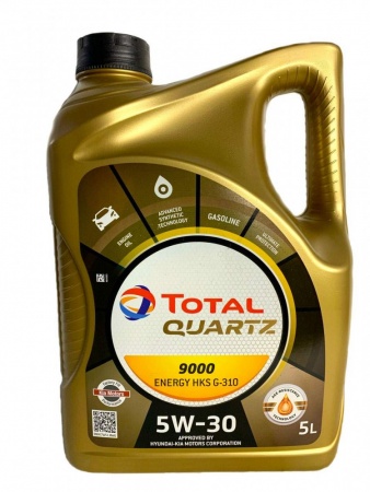 Масло моторное Total Quartz 9000 Energy HKS G-310 A5 5W-30 SL 5л