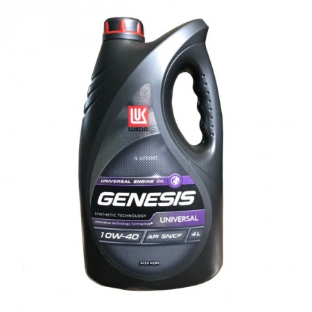 Масло моторное Лукойл Genesis Universal A3/B4 10W-40 SN/CF  4л