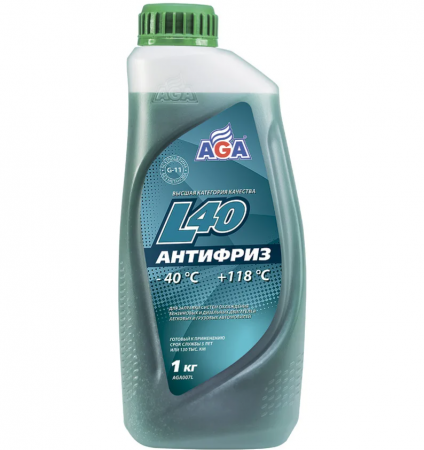 Антифриз G11 (синий) AGA L40 1кг